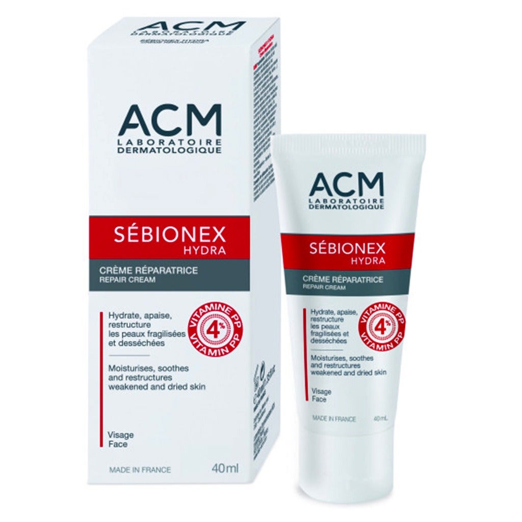 ACM Sebionex Hydra Repair Cream 40ml – Moisturiser for Weak, Dry & Dermatologically Treated Skin