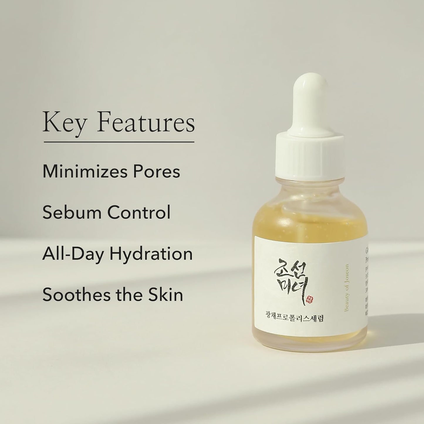 Beauty of Joseon Glow Serum – Propolis & Niacinamide | Korean Hydrating & Radiance Boosting Serum for All Skin Types