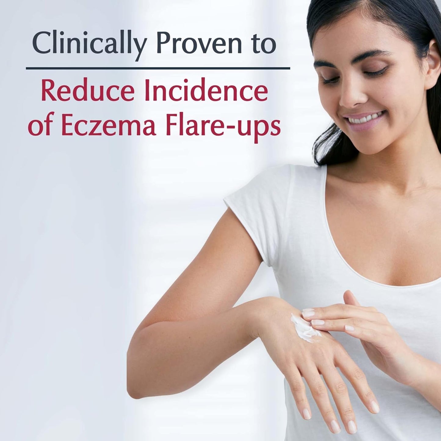 Eucerin Eczema Relief Cream 226g – 24 Hour Hydration for Sensitive Skin