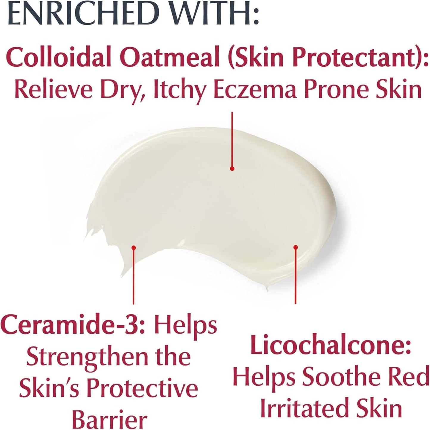 Eucerin Eczema Relief Cream 226g – 24 Hour Hydration for Sensitive Skin