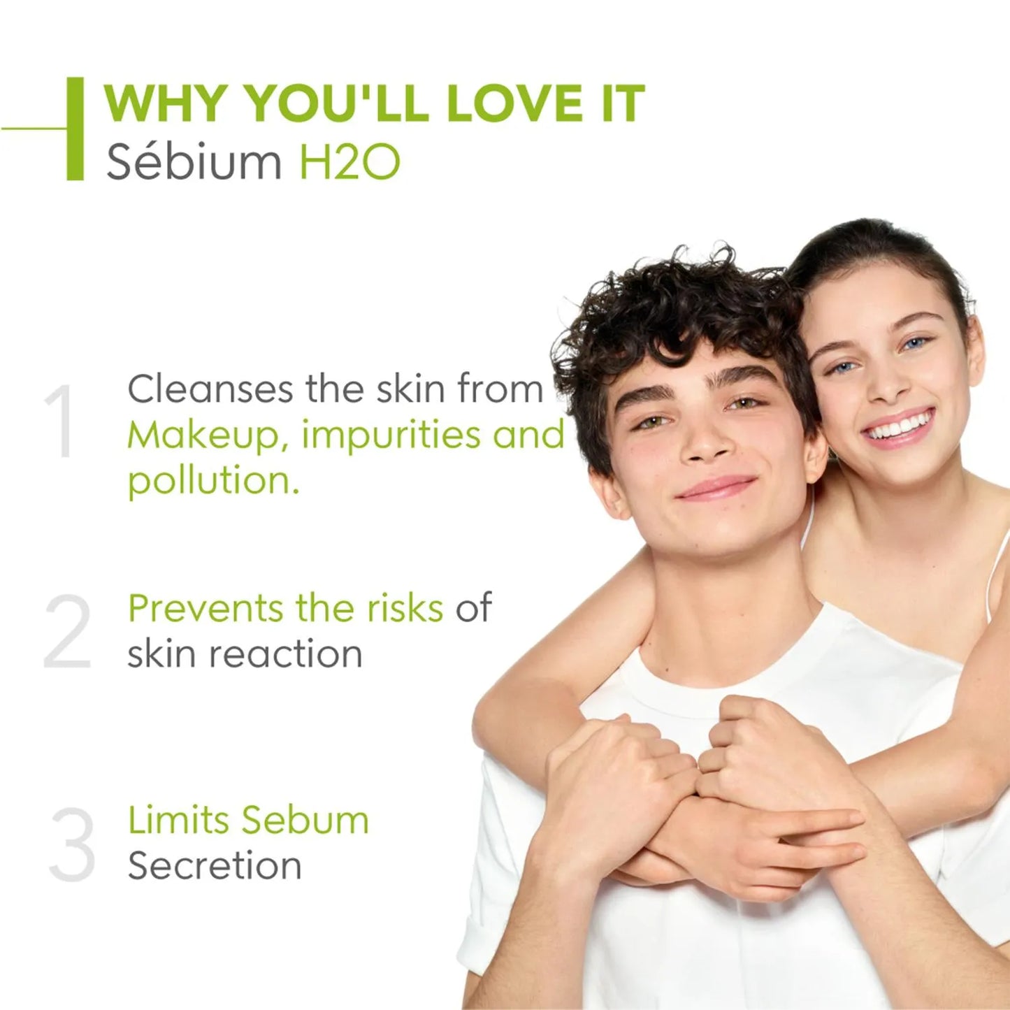 Bioderma Sebium H2o Micellar Water, Cleanser And Make Up Remover (500ml)