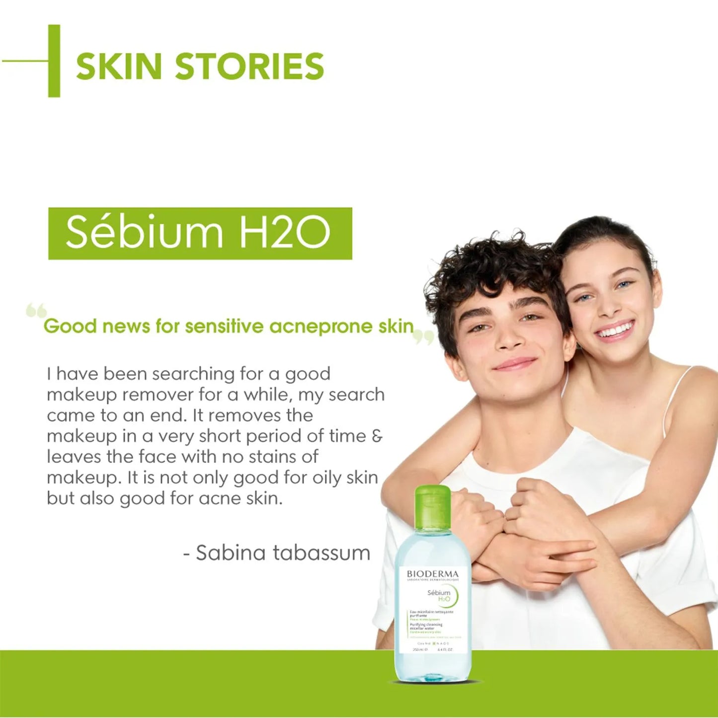 Bioderma Sebium H2o Micellar Water, Cleanser And Make Up Remover (500ml)