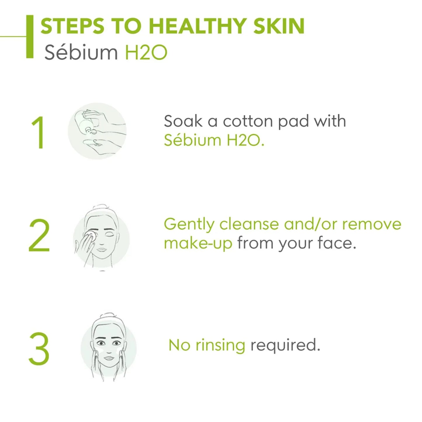Bioderma Sebium H2o Micellar Water, Cleanser And Make Up Remover (500ml)
