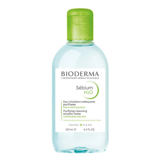 Bioderma Sebium H2o Micellar Water, Cleanser And Make Up Remover (500ml)