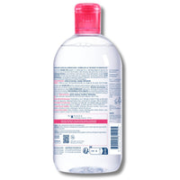 Bioderma Sensibio H2O Daily Soothing Cleanser, Make up Pollution & Impurities Remover Face Eyes Sensitive skin, 500ml