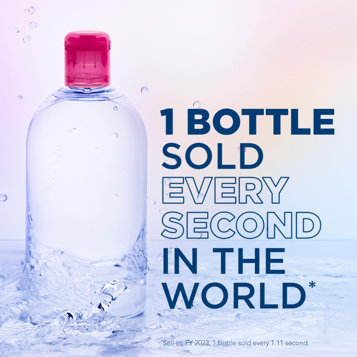 Bioderma Sensibio H2O Daily Soothing Cleanser, Make up Pollution & Impurities Remover Face Eyes Sensitive skin, 500ml