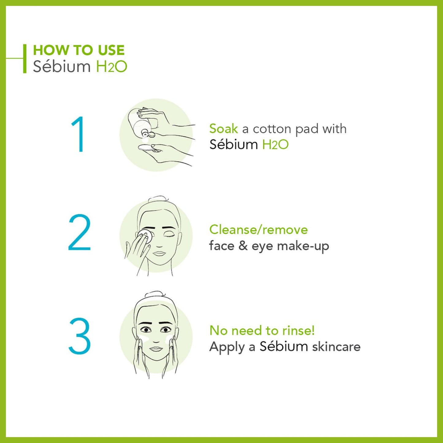 Bioderma Sensibio H2O Daily Soothing Cleanser, Make up Pollution & Impurities Remover Face Eyes Sensitive skin, 250ml