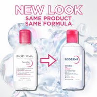 Bioderma Sensibio H2O Daily Soothing Cleanser, Make up Pollution & Impurities Remover Face Eyes Sensitive skin, 250ml