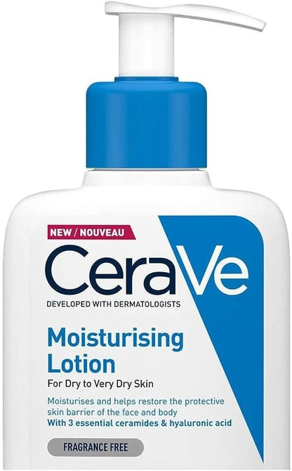 CeraVe Fragrance Free Moisturizing Lotion For Dry To Very Dry Skin 236ml