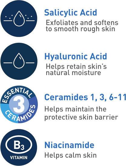 CeraVe SA Smoothing Cleanser for normal, dry and rough skin 236ml