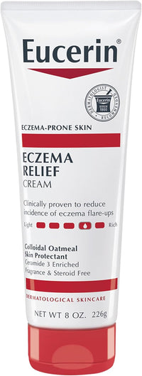 Eucerin Eczema Relief Cream 226g – 24 Hour Hydration for Sensitive Skin