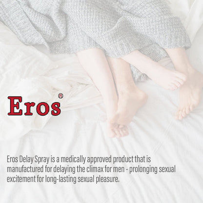 Eros Delay Spray 14ml – Medically Approved Spray for Men’s Performance & Control