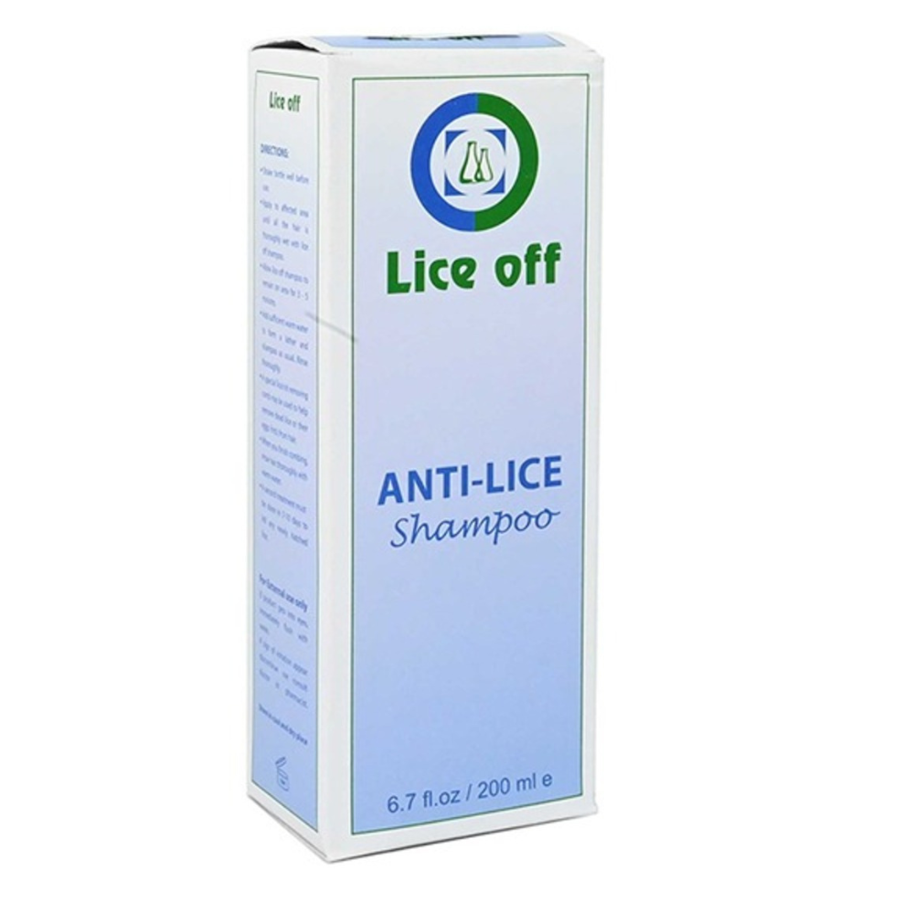 Lice Off Anti-Lice Shampoo – Fast & Natural Head Lice Treatment, 200ml