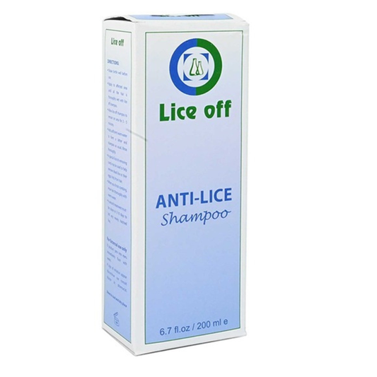 Lice Off Anti-Lice Shampoo – Fast & Natural Head Lice Treatment, 200ml