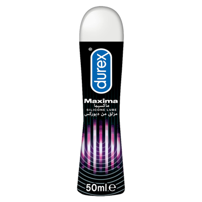Durex Maxima Silicone Lubricant Gel 50ml – Long-Lasting Smooth Intimate Lube
