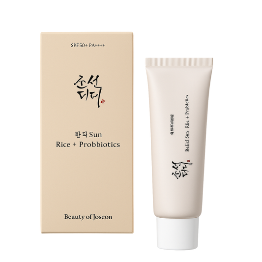 Beauty of Joseon Relief Sun: Rice + Probiotics SPF 50+ PA++++ | Korean Moisturizing Sunscreen, Lightweight & Brightening