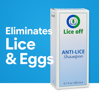 Lice Off Anti-Lice Shampoo – Fast & Natural Head Lice Treatment, 200ml