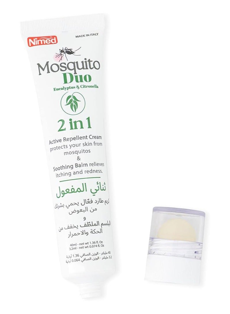 NIMED Mosquito Duo 2-in-1 Active Repellent Cream