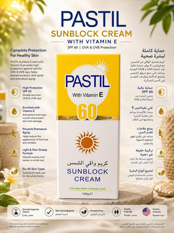 Pastil Sunblock Cream with Vitamin E