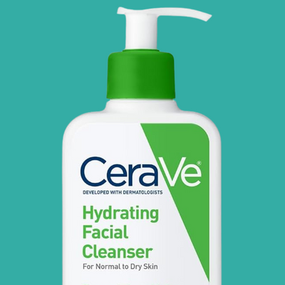CeraVe Hydrating Facial Cleanser 237ml –  Hyaluronic Acid for Normal to Dry Skin